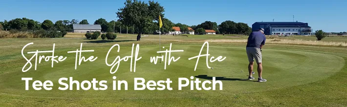 Stroke the Golf with Ace-Tee Shots in Best Pitch