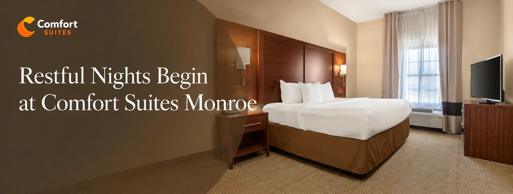 Comfort, Convenience, and Spacious Suites at Comfort Suites Monroe